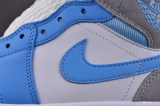 Rep EP Blue Grey DX9276-100 Jordan 1 University DX9276-100 Mid 0406